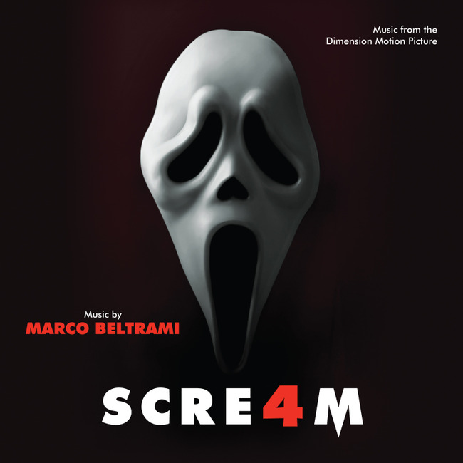 Varese Sarabande Records has announced the details for the Scream 4 score